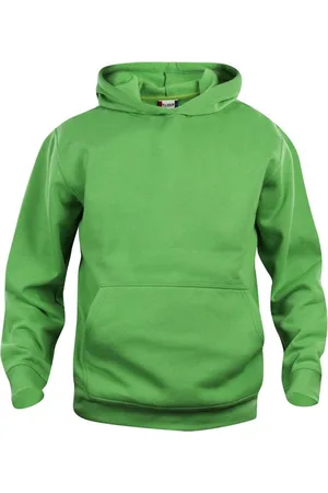 CLIQUE Basic hoody jr Appelgroen maat 90/100