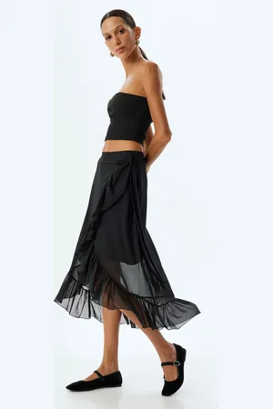 Koton Midi-lengte Asymmetrisch Rok