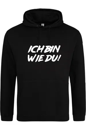 B and C Hoodie | Sweater | Capuchon | Trui | Hooded | Print | Zwart |