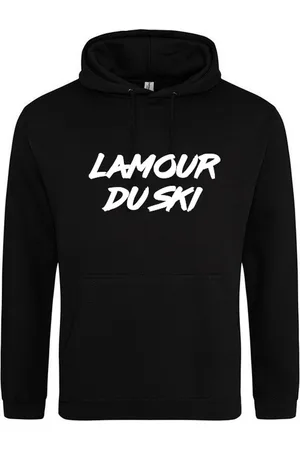 B and C Hoodie | Sweater | Capuchon | Trui | Hooded | Print | Zwart |