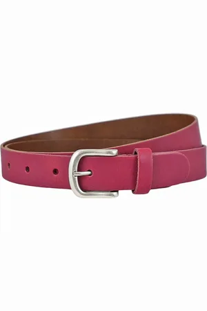 Landley Dames Riem Leer – Breedte 3 cm – Leren Vrouwen Riem - Lengte totaal 100 cm / Riemmaat 85