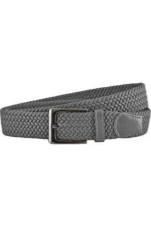 Landley Elastische Riem met Gevlochten Stretch Elastiek – Dames / Heren - - Lengte totaal 100 cm / Riemmaat 85