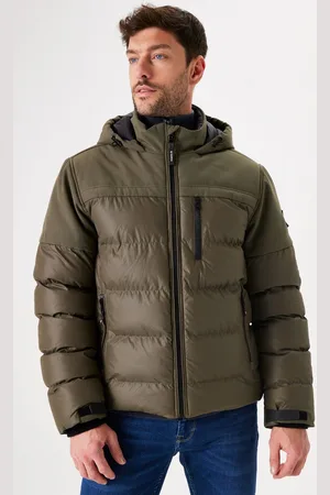 Garcia Heren Jas Groen Long mouw