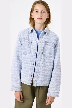 Garcia Meisjes Jack Blauw Long mouw