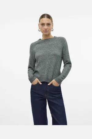 VERO MODA VMFILUCA LS O-NECK PULLOVER GA NOOS - Dames - Gebreide truien