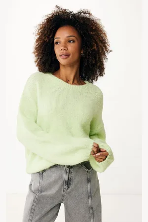 Mexx Pullover Loose Fit Lime Green Dames