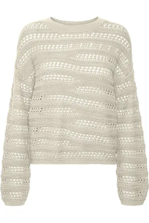 VERO MODA Trui Vmlilja Ls O-neck Pullover Ga 10321472 Birch Dames