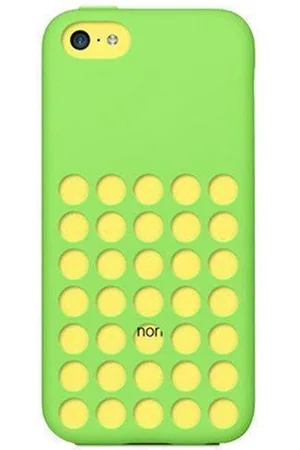 Merkloos Gel hoesje groen iPhone 5C