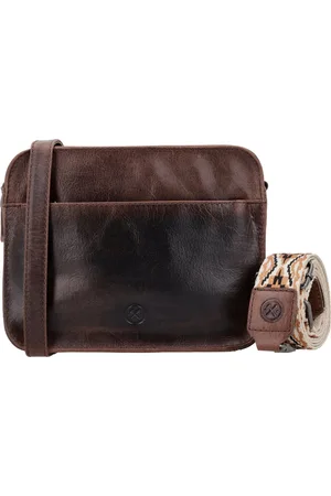 Hide & Stitches Next Navajo Schoudertas - Crossbody - Leer - Schouderband - - 100% Leer