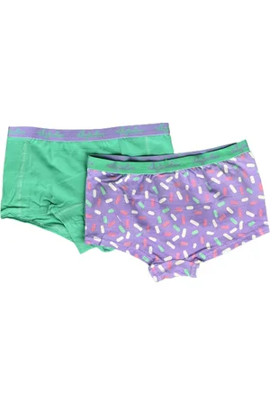 Australian Meisjes ondergoed boxers -Paars 2-Pack maat 146-152
