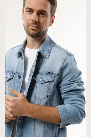 Garcia Heren Jack Blauw Long mouw
