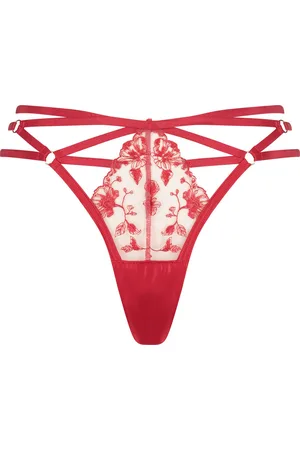 Hunkemöller Dames Lingerie Hoog uitgesneden string Indulgence - - maat XS