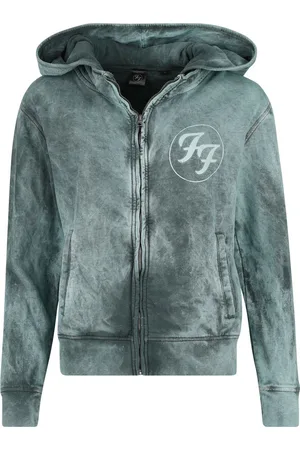 Foo Fighters Logo Space Blue Vest met capuchon M Katoen - Band merch, Bands