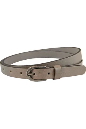 Landley Smalle Leren Dames Riem - Echt Leer - Smal - Breedte 2 cm - - Riemmaat 85