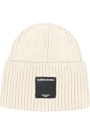 Björn Borg Bjorn Borg Knitted Muts Ecru