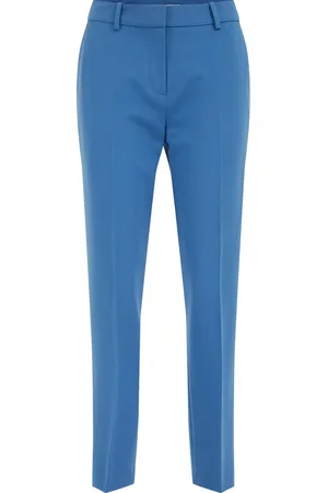 WE Fashion Dames slim fit pantalon