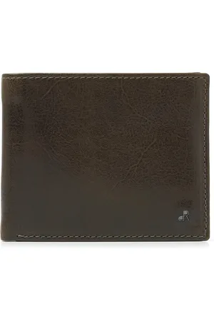 dR Amsterdam Luxe Billfold Herenportemonnee Leer met RFID | 8 Kaartvakken, Briefgeld- & Muntvak met Drukknop | Ideaal Cadeau voor Mannen Milan - 28524 Green