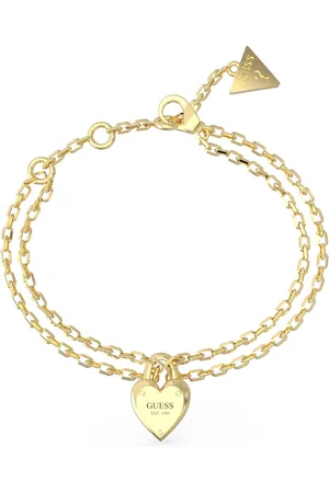 Guess All You Need Is Love Dames Armband Staal