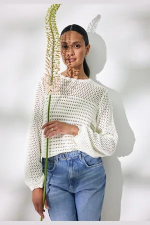 Mexx Pullover Gebreid Offwhite