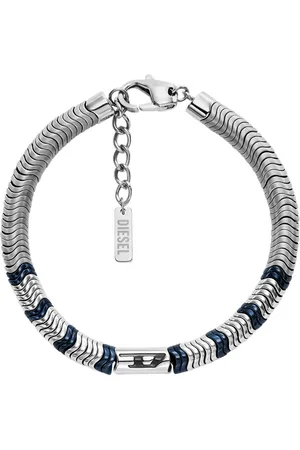 Diesel DX1572931 Heren Armband 18.3cm - Zilverkleurig