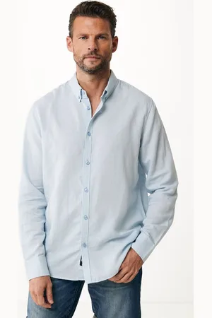 Mexx Caleb Linnen Blouse Sky