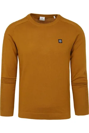 Blue Industry Pullover Okergeel