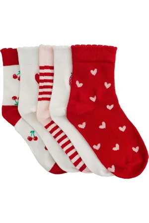 WE Fashion Meisjes 5-pack sokken
