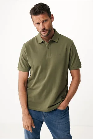 Mexx Peter Basic Pique Polo Regular Fit Mid Green