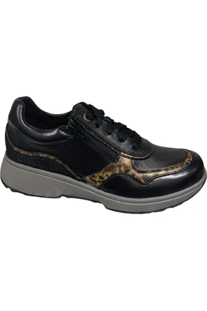 Xsensible Dames Veterschoenen Xsensible Lima Black Fantasy
