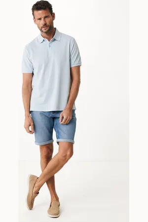 Mexx Peter Basic Pique Polo Regular Fit Sky Blue