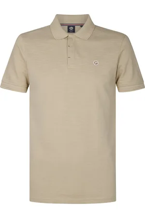 Petrol Industries Heren Klassieke Polo Flamingo -