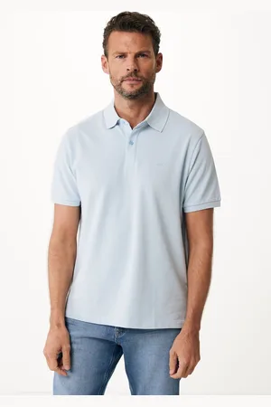Mexx Peter Basic Pique Polo Regular Fit Sky Blue
