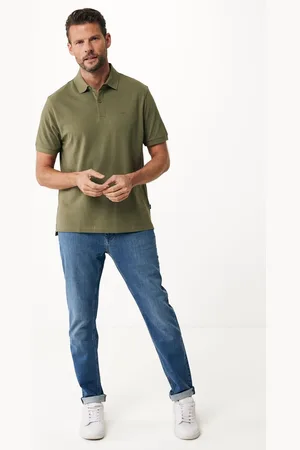 Mexx Peter Basic Pique Polo Regular Fit Mid Green