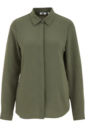 WE Fashion Dames blouse met structuur