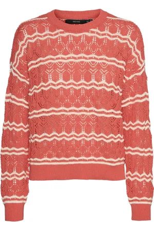 VERO MODA VMBELLA LS O-NECK PULLOVER GA BOO - Dames - Gebreide truien