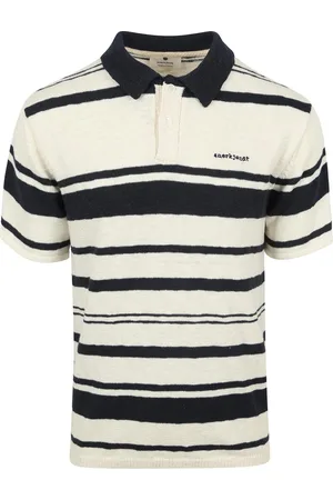 Anerkjendt Sofus T-shirt Donkerblauw Gestreept