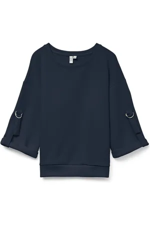 VERO MODA VMBOLDA 3/4 O-NECK SWEAT JRS BTQ GA - Dames - Sweaters