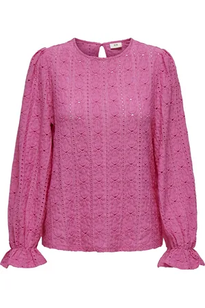 JDY Jacqueline de Yong Blouse willow L/s Blouse Jrs Exp 15334500 Shocking Pink Dames