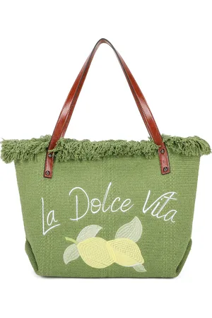 Inès Delaure Strandtas/shopper/weekendtas - la dolce viate - met ritssluiting