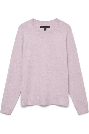 VERO MODA Trui Vmdoffy Ls O-neck Blouse Ga Noos 10201022 Pink A Boo /melange Dames