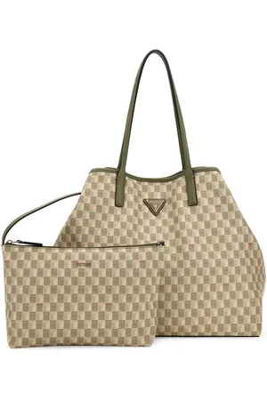 Guess Shopper Schoudertas G Wave Large 2 In 1 Tote Bag Lichtgroen
