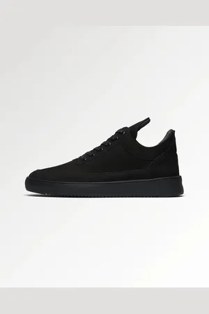 Filling pieces Low Top Ripple Nubuck All Black