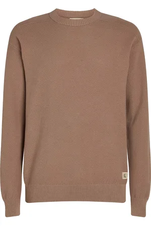Calvin Klein Ck Jeans Casual Sweatshirt Textuur Zweet - Streetwear - Volwassen