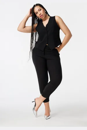 MS Mode Broek Pantalon met recht pijpen