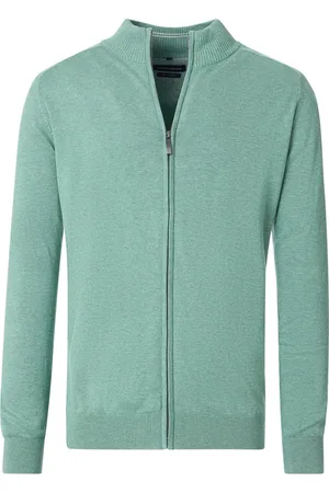Casa Moda Vest Zip Lichtgroen