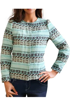 Merkloos Designer Jacquard Blazer van Duitse Modehuis Ashley Brooke,