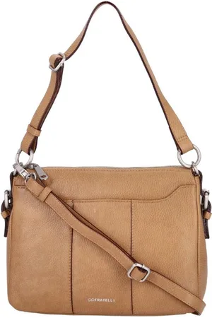 GiGi Fratelli Medium Crossbodytas / Schoudertas Dames - Leer - Romance