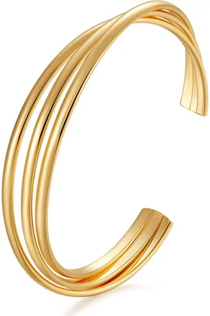 Marama Armband Goud - gouden plating - bangle - nikkelvrij - stainless steel - dames - cadeau - luxe geschenkverpakking