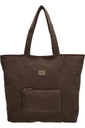 Charm London Valley Shopper - Schoudertas - Shoppingbag - Crossbody - Schouderband - Afneembaar - Verstelbaar - Wafelstructuur - Tote Bag