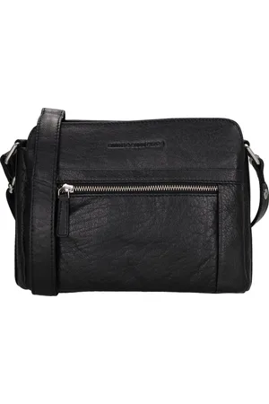 Hide & Stitches Mississippi Schoudertas - - 100% Leer